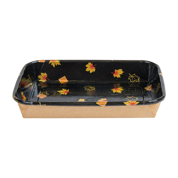Garcia De Pou RECIPIENTES PARA "SUSHI" 20PE + 280 +16PE G/M2 16 5x11 5x2 4 CM NEGRO KRAFT (600 UNID.)