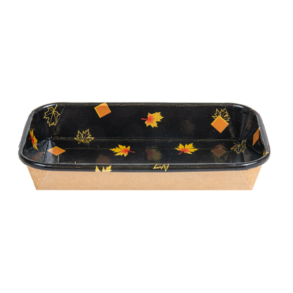 Garcia De Pou RECIPIENTES PARA "SUSHI" 20PE + 280 +16PE G/M2 16x9 1x2 4 CM NEGRO KRAFT (800 UNID.)