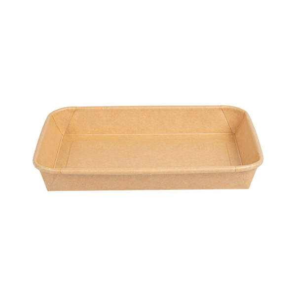 Garcia De Pou RECIPIENTES PARA"SUSHI" 20PE + 280 +16PE G/M2 18 5x12 9x2 4 CM NATURAL KRAFT (600 UNID.)