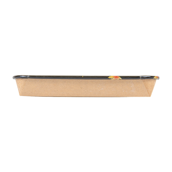 Garcia De Pou RECIPIENTES PARA "SUSHI" 20PE + 280 +16PE G/M2 18 5x12 9x2 4 CM NEGRO KRAFT (600 UNID.)
