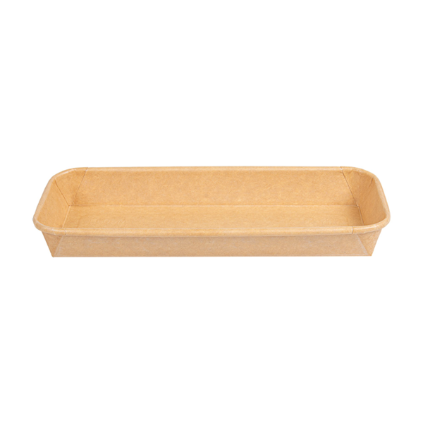 Garcia De Pou RECIPIENTES PARA "SUSHI" 20PE + 280 +16PE G/M2 22 1x9 1x2 4 CM NATURAL KRAFT (600 UNID.)