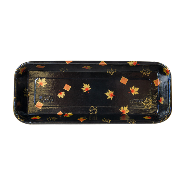 Garcia De Pou RECIPIENTES PARA "SUSHI" 20PE + 280 +16PE G/M2 22 1x9 1x2 4 CM NEGRO KRAFT (600 UNID.)
