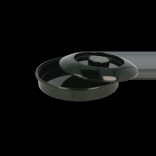 Garcia de pou RECIPIENTES PARA TORTILLAS 'ASAMI WARE' Ø 19 CM NEGRO MELAMINA (1 UNID.)