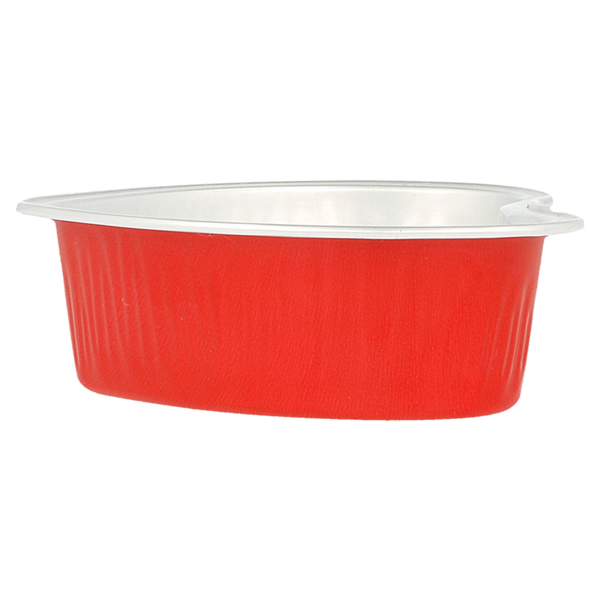 Garcia De Pou RECIPIENTES PASTELERÍA 100 ML 8 8x7 8x3 CM ROJO ALUMINIO (100 UNID.)