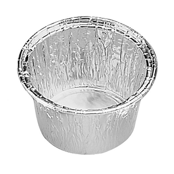 Garcia de pou RECIPIENTES PASTELERÍA 120 ML Ø 8 5/7 6x3 9 CM ALUMINIO (100 UNID.)
