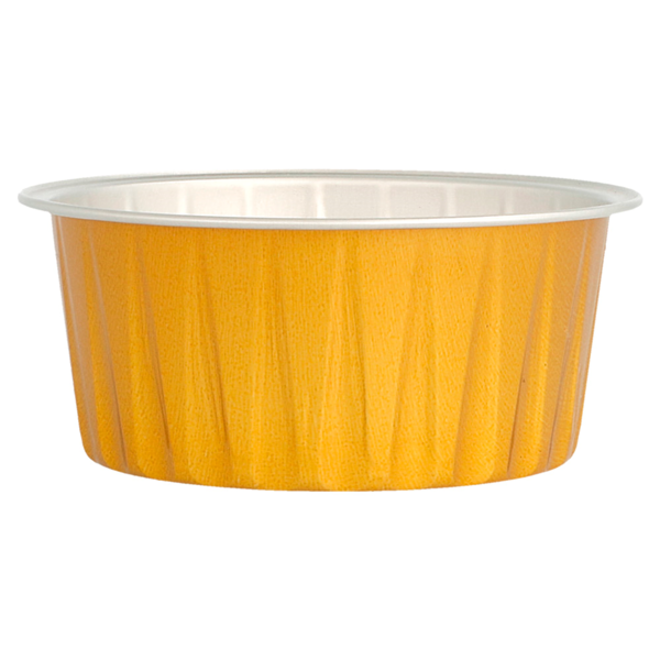 Garcia De Pou RECIPIENTES PASTELERÍA 125 ML Ø8 5x3 5 CM ORO ALUMINIO (100 UNID.)