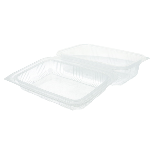 Garcia De Pou RECIPIENTES PASTELERÍA + TAPA 1 L 14 2x20 7x7 8 CM TRANSPARENTE RPET (400 UNID.)