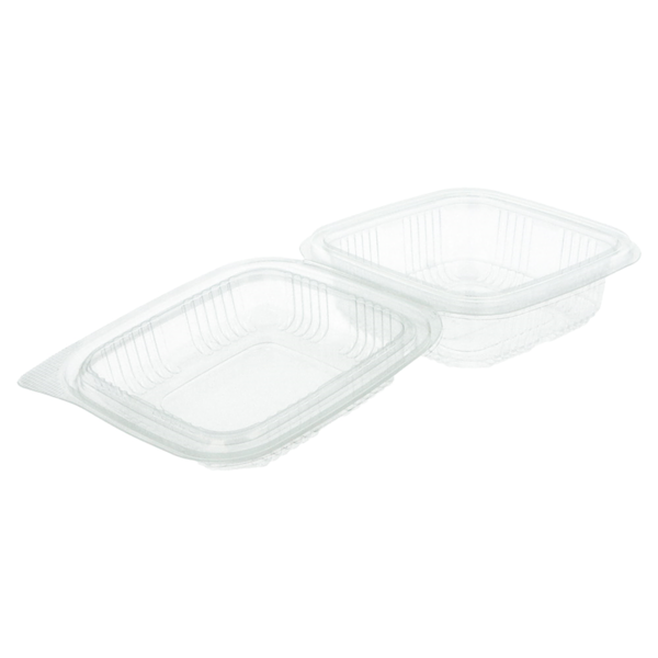 Garcia De Pou RECIPIENTES PASTELERÍA + TAPA 250 ML 11 3x12x5 5 CM TRANSPARENTE RPET (700 UNID.)