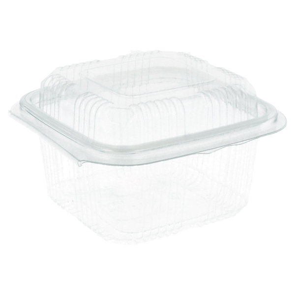 Garcia De Pou RECIPIENTES PASTELERÍA + TAPA 375 ML 11 3x12x7 4 CM TRANSPARENTE RPET (700 UNID.)