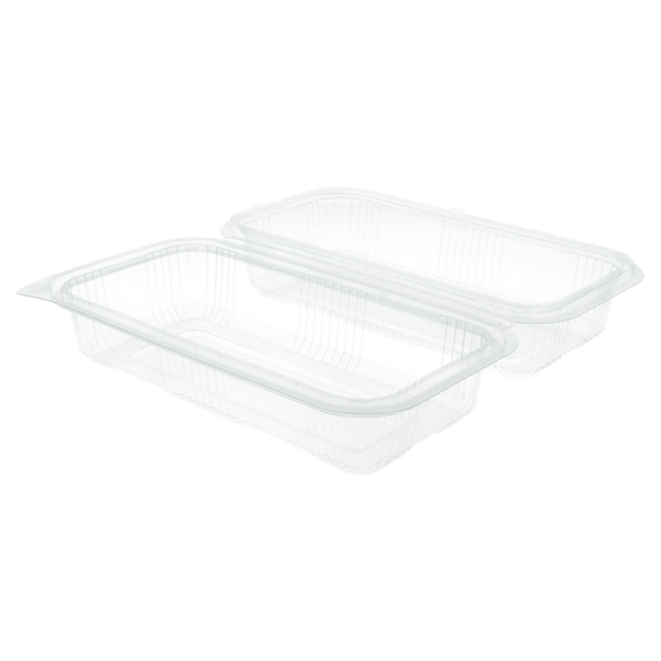 Garcia De Pou RECIPIENTES PASTELERÍA + TAPA 750 ML 10 8x20 5x7 5 CM TRANSPARENTE RPET (600 UNID.)