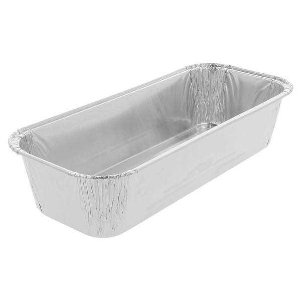 Garcia De Pou RECIPIENTES PLUM CAKE 800 ML 23 8/20 5x10x5 CM ALUMINIO (100 UNID.)