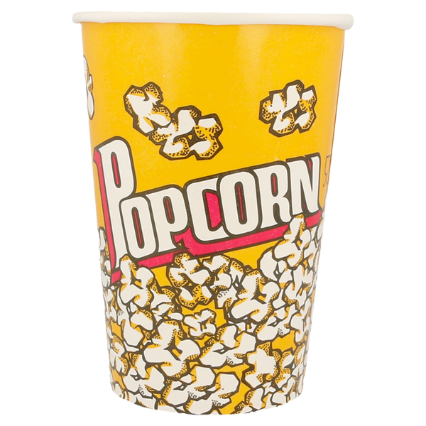 Garcia De Pou RECIPIENTES POPCORN 1380 ML 230 +20 PE G/M2 Ø 12/8 8x17 5 CM CARTONCILLO (500 UNID.)