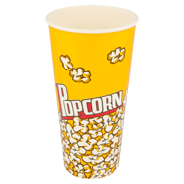 Garcia De Pou RECIPIENTES POPCORN 720 ML 230 +20 PE G/M2 Ø 9 5/6 5x17 7 CM CARTONCILLO (1000 UNID.)