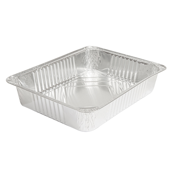 Garcia De Pou RECIPIENTES RECTANGULARES 2100 ML 26 7x20 9x5 CM ALUMINIO (600 UNID.)