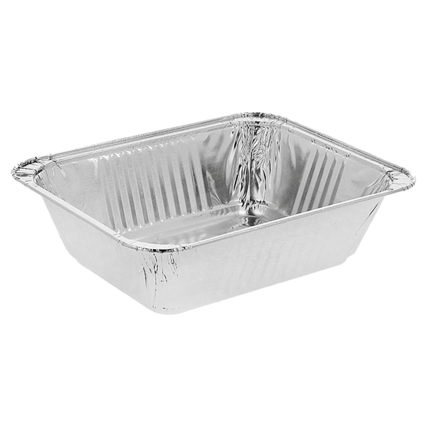 Garcia De Pou RECIPIENTES RECTANGULARES 260 ML 12 4x10x3 5 CM ALUMINIO (2400 UNID.)