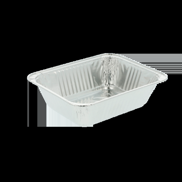 Garcia de pou RECIPIENTES RECTANGULARES 260 ML 12 4x10x3 5 CM ALUMINIO (2400 UNID.)