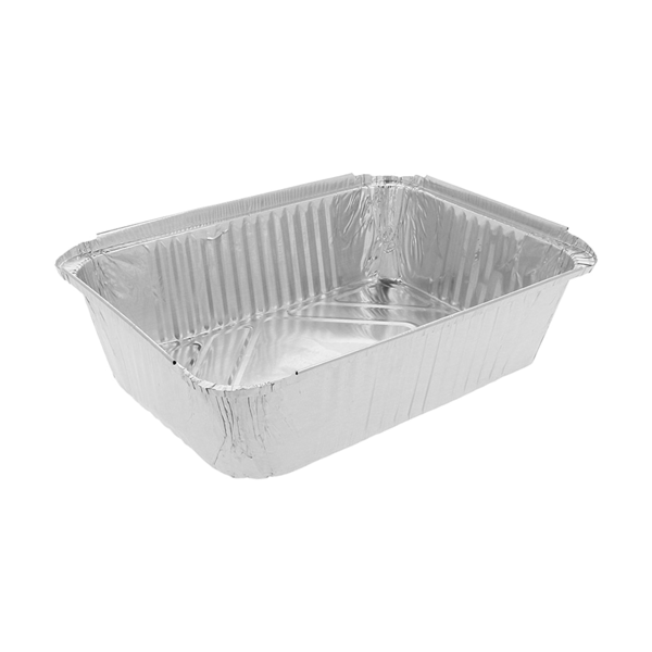 Garcia de pou RECIPIENTES RECTANGULARES 3000 ML 31 9x25 9x5 CM ALUMINIO (400 UNID.)