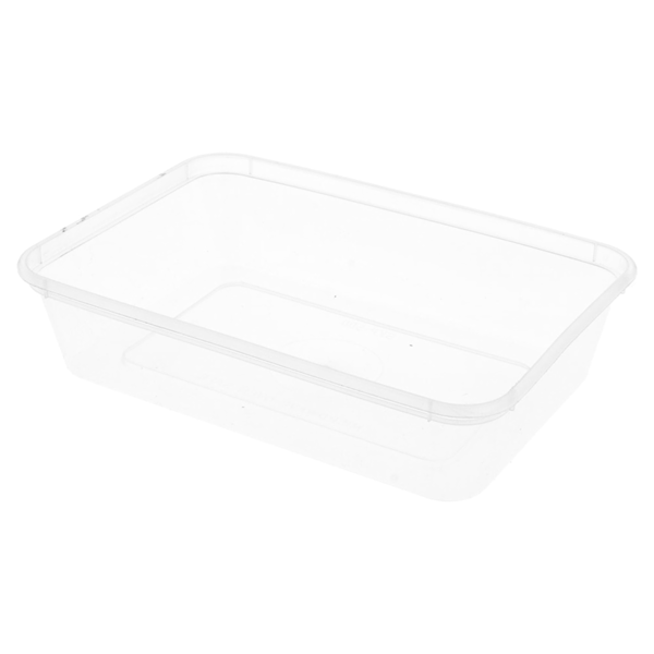 Garcia De Pou RECIPIENTES RECTANGULARES 500 ML 17 5x12x3 5 CM TRANSPARENTE PP (500 UNID.)