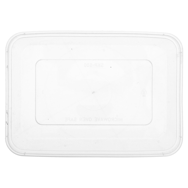 Garcia De Pou RECIPIENTES RECTANGULARES 500 ML 17 5x12x3 5 CM TRANSPARENTE PP (500 UNID.)