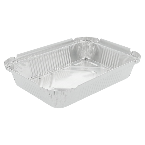 Garcia De Pou RECIPIENTES RECTANGULARES 550 ML 19 2x14x3 CM ALUMINIO (100 UNID.)