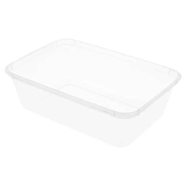 Garcia De Pou RECIPIENTES RECTANGULARES 650 ML 17 5x12x4 5 CM TRANSPARENTE PP (500 UNID.)