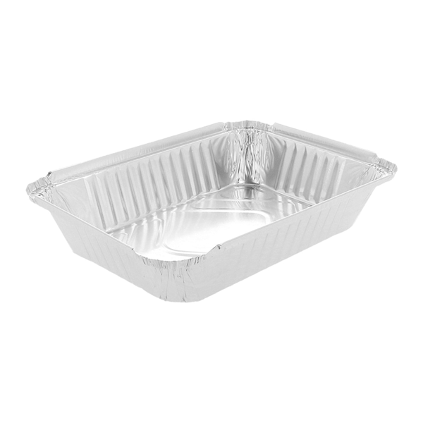 Garcia de pou RECIPIENTES RECTANGULARES 900 ML 21 7x11x5 4 CM ALUMINIO (100 UNID.)