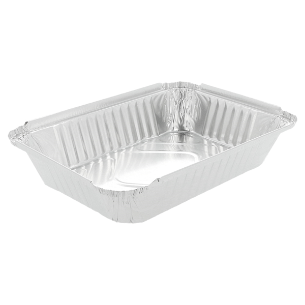 Garcia De Pou RECIPIENTES RECTANGULARES 910 ML 21 8x15 5x4 CM ALUMINIO (100 UNID.)