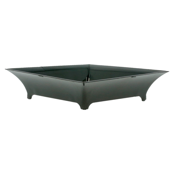 Garcia De Pou RECIPIENTES REUTILIZABLES APERITIVOS "CUADRADOS" 36 ML 6 3x6 3x1 5 CM NEGRO PS (720 UNID.)