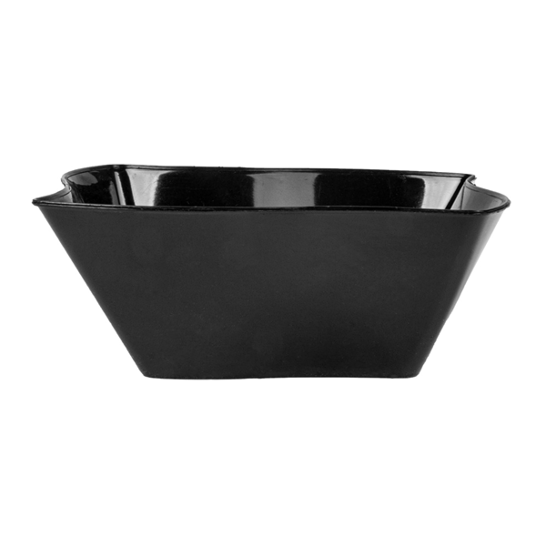 Garcia De Pou RECIPIENTES REUTILIZABLES APERITIVOS "ESTRELLA" 150 ML 9x9x3 5 CM NEGRO PS (600 UNID.)