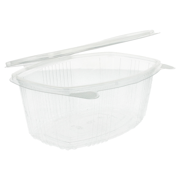 Garcia De Pou RECIPIENTES + TAPA 1 L 17 7x12 5x8 5 CM TRANSPARENTE RPET (400 UNID.)