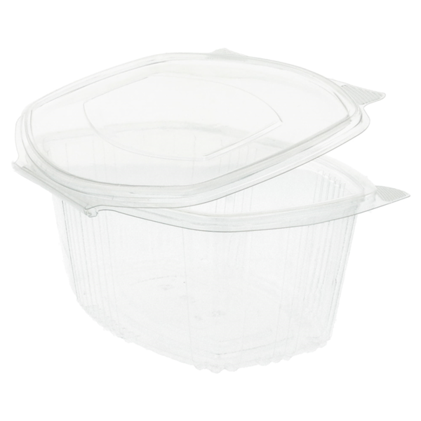 Garcia De Pou RECIPIENTES + TAPA 1 L 17 7x12 5x8 5 CM TRANSPARENTE RPET (400 UNID.)