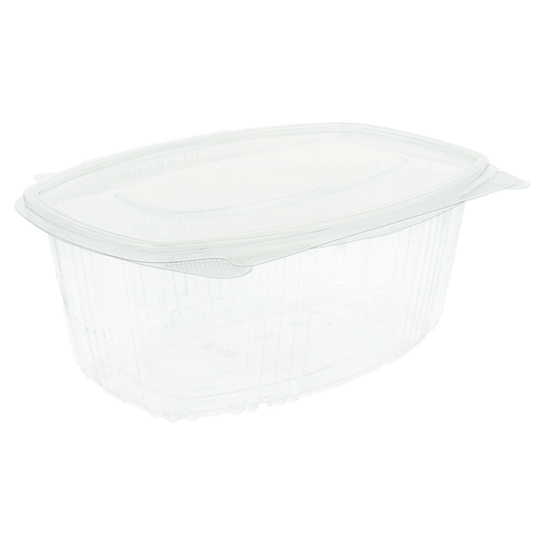 Garcia de pou RECIPIENTES + TAPA 1 L 17 7x12 5x8 5 CM TRANSPARENTE RPET (400 UNID.)