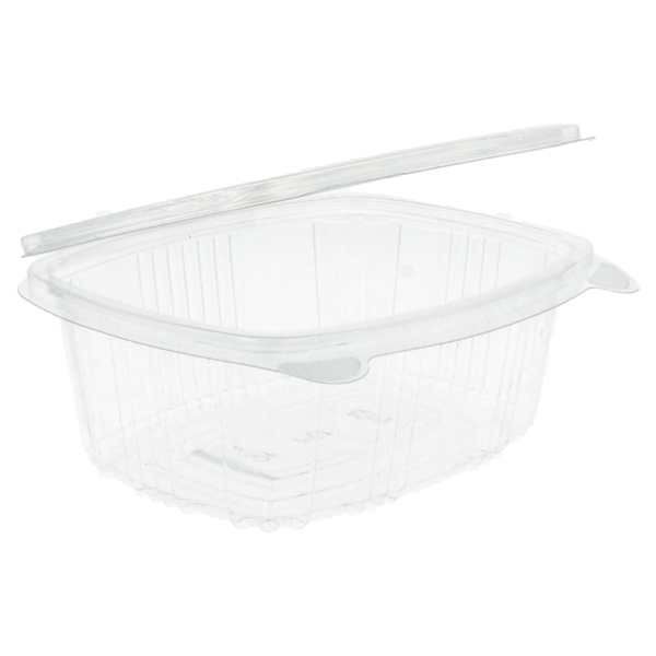Garcia De Pou RECIPIENTES + TAPA 500 ML 14 5x11 5x5 4 CM TRANSPARENTE RPET (500 UNID.)