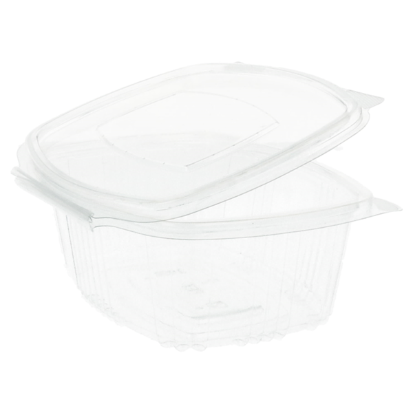 Garcia De Pou RECIPIENTES + TAPA 500 ML 14 5x11 5x5 4 CM TRANSPARENTE RPET (500 UNID.)