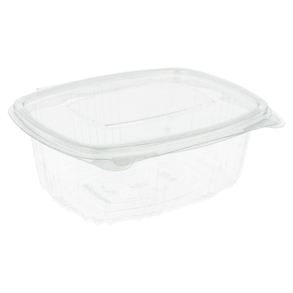 Garcia de pou RECIPIENTES + TAPA 500 ML 14 5x11 5x5 4 CM TRANSPARENTE RPET (500 UNID.)