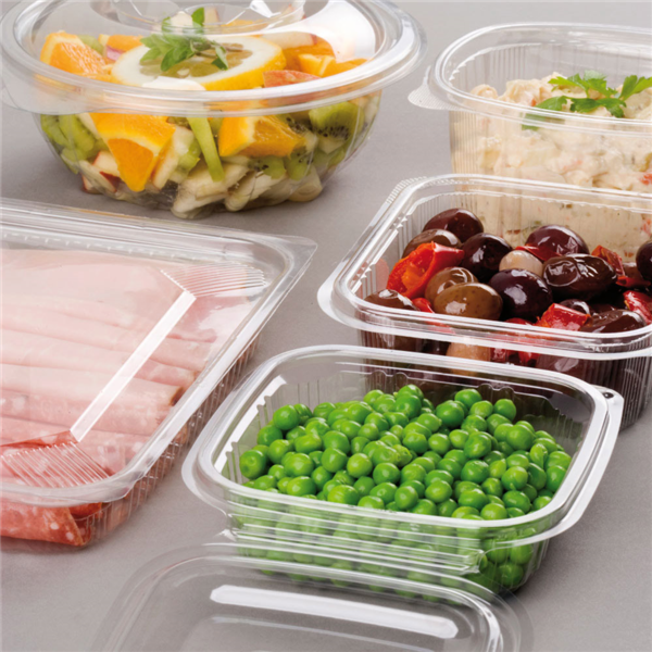 Garcia De Pou RECIPIENTES + TAPAS 1 5 L 21x15x8 4 CM TRANSPARENTE RPET (400 UNID.)