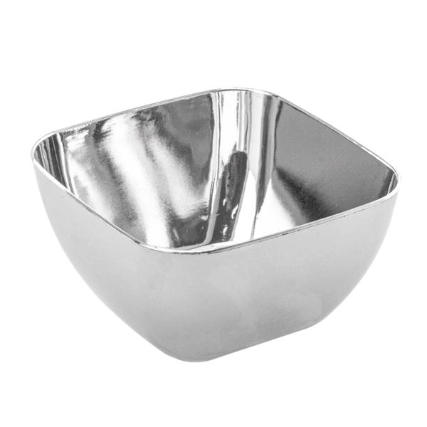 Garcia de pou RECIPIENTES TAPAS "RAMEQUÍN" 60 ML 5 7x5 7x3 2 CM PLATEADO PS (500 UNID.)