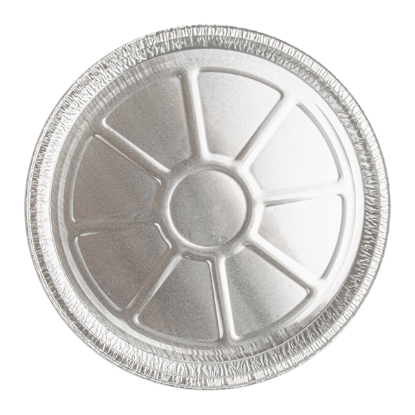 Garcia De Pou RECIPIENTES TARTALETAS 900 ML Ø 24 7/23x2 2 CM ALUMINIO (100 UNID.)