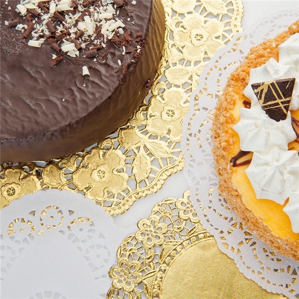 Garcia De Pou RODALES CALADOS ANTIGRASAS 40 G/M2 Ø 27 CM BLANCO PERG. ANTIGRASAS (250 UNID.)