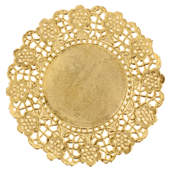 Garcia de pou RODALES METALIZADOS 40 G/M2 + 20 G/M2 Ø 12 CM DORADO LITOS MET. (100 UNID.)