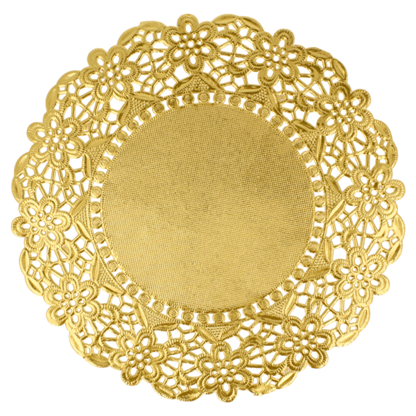 Garcia de pou RODALES METALIZADOS 40 G/M2 + 20 G/M2 Ø 16 5 CM DORADO LITOS MET. (100 UNID.)