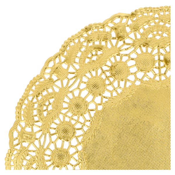 Garcia De Pou RODALES METALIZADOS 40 G/M2 + 20 G/M2 Ø 19 CM DORADO LITOS MET. (100 UNID.)