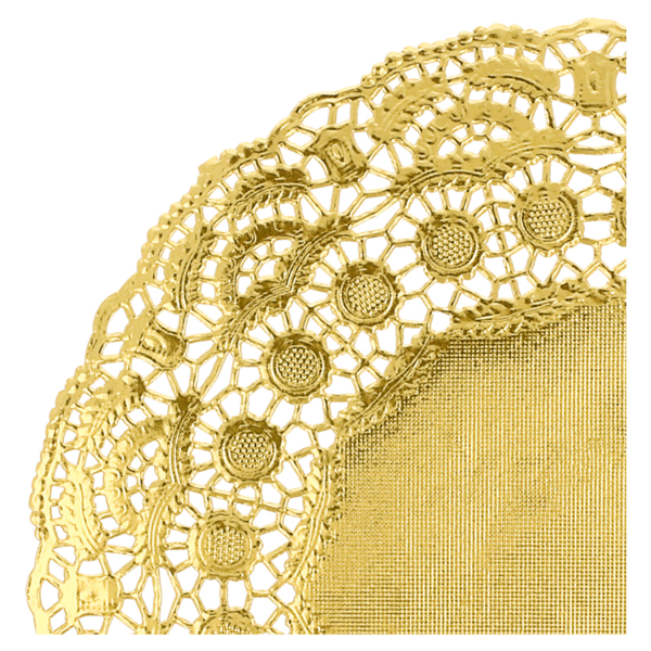 Garcia De Pou RODALES METALIZADOS 40 G/M2 + 20 G/M2 Ø 21 5 CM DORADO LITOS MET. (100 UNID.)