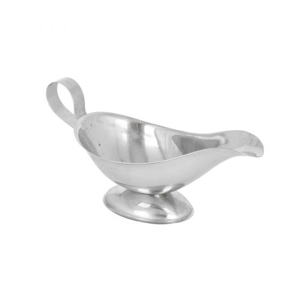 Garcia de pou SALSERA "ALADINO" 150 ML 16x7 5x9 CM PLATEADO INOX (1 UNID.)