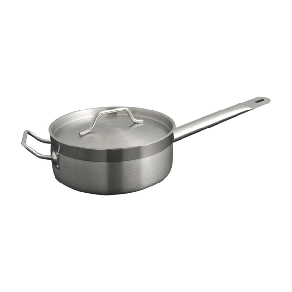 Garcia de pou SARTÉN SALTEAR CON TAPA 4 5 L Ø 26x8 5 CM PLATEADO INOX (1 UNID.)