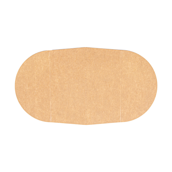 Garcia de pou SEPARADOR 2 COMPARTIMENTOS ENSALADERA 226.64 300 + 18 PE G/M2 Ø25 4/14x6 3 CM NATURAL KRAFT (600 UNID.)