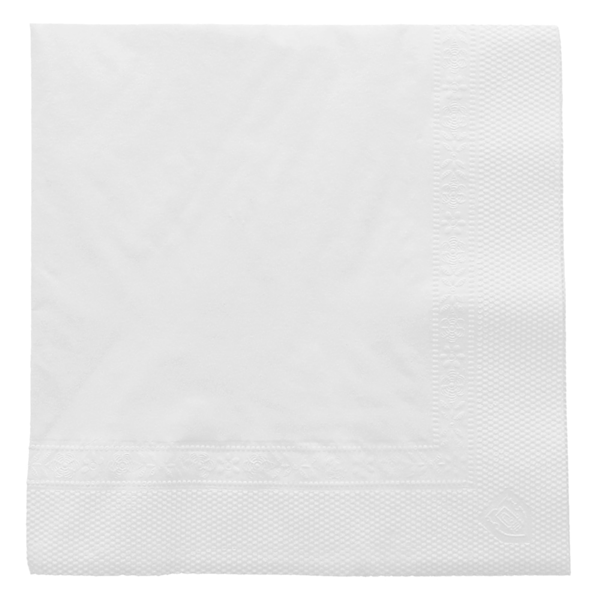 Garcia de pou SERVILLETAS 2 CAPAS 18 G/M2 25x25 CM BLANCO TISSUE (4800 UNID.)