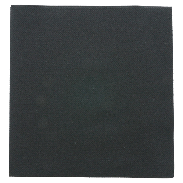 Garcia de pou SERVILLETAS 55 G/M2 40x40 CM NEGRO AIRLAID (700 UNID.)