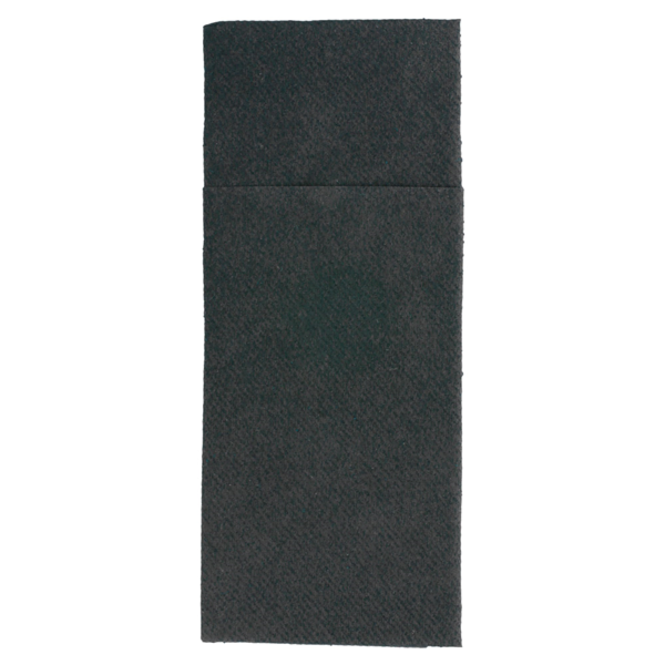 Garcia De Pou SERVILLETAS CANGURITO 55 G/M2 33x40 CM NEGRO AIRLAID (700 UNID.)