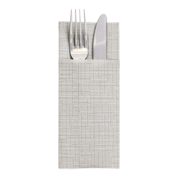 Garcia de pou SERVILLETAS CANGURITO 'DRY COTTON' 55 G/M2 33x40 CM GRIS AIRLAID (700 UNID.)